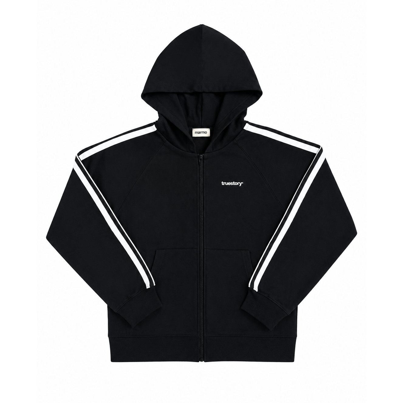 UNIFORM STRIPED ZIP UP