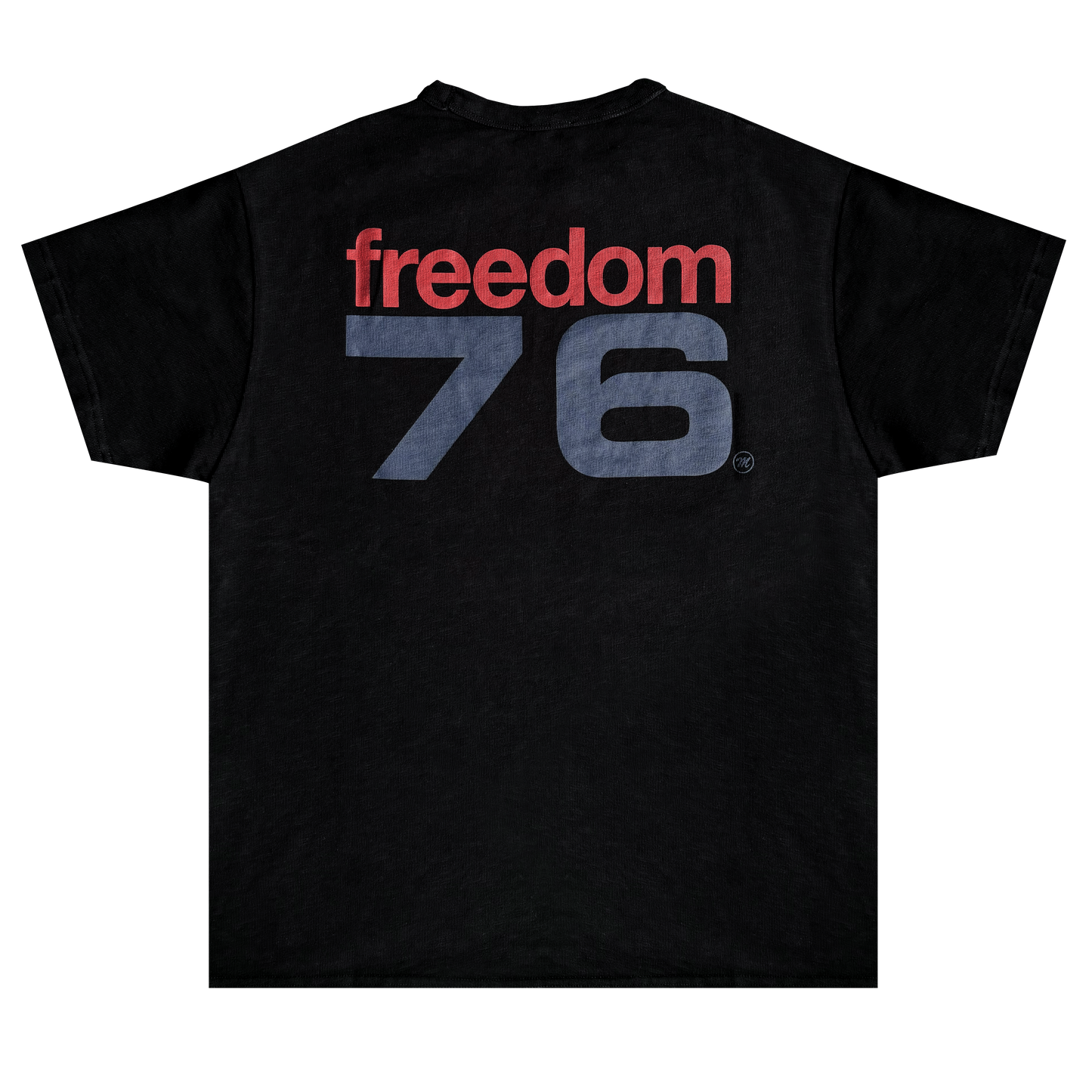 USA REVERSED FLAG (black)