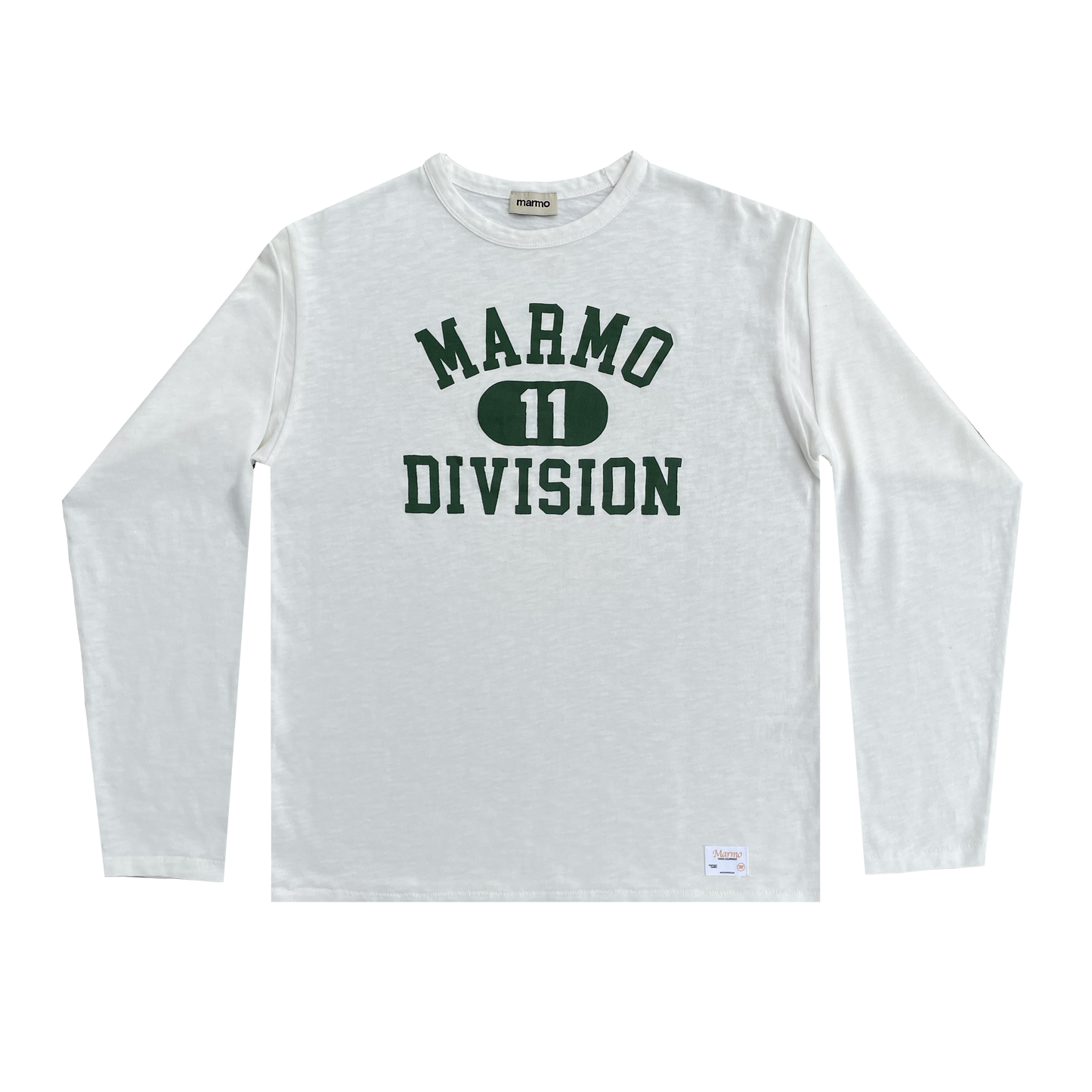 DIVISION LONG SLEEVE (WHITE/GREEN)