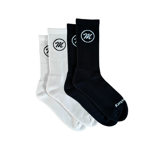M LOGO SOCKS (2 PAIRS)
