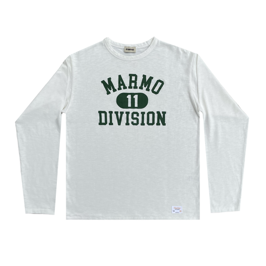 DIVISION LONG SLEEVE (WHITE/GREEN)
